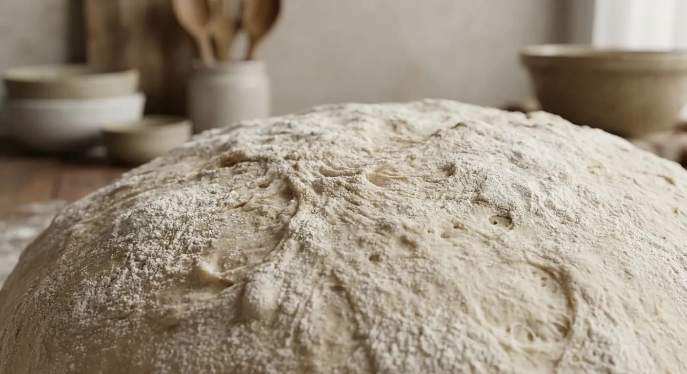 Examen de la texture de la pâte Détail macro de la texture d'une pâte feuilletée pour analyse sensorielle